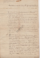 VLIERMAAL/Kortessem/Bilzen - Alexianen/Minderbroeders  - Manuscript - 1827   (V609) - Manuscripts
