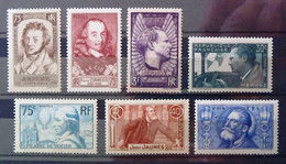 Hommes Célèbres, Timbres Neufs * * (MNH), 10% De La Cote. - Unused Stamps