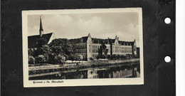 A8) Cartolina Ak Foto Germania Est DDR Nerchau Grimma I. Sa. Oberschule Scuola Viaggiata 1958 Gelaufen - Grimma