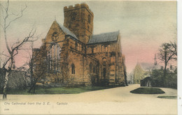 CUMBRIA - CARLISLE - THE CATHEDRAL FROM THE SE RP Cu501 - Carlisle