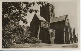 CUMBRIA - CARLISLE CATHEDRAL FROM THE DEANERY RP Cu500 - Carlisle