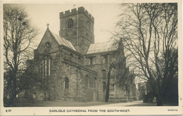 CUMBRIA - CARLISLE CATHEDRAL FROM THE SOUTH WEST RP Cu488 - Carlisle