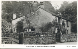 CUMBRIA - GRASMERE - DOVE COTTAGE, THE HOME OF WORDSWORTH RP Cu418 - Grasmere