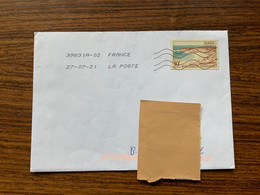 France 2021: Yv 978 Royan  Tarif Pas Correct!? Lettre Brief Cover -> Belgium - Storia Postale