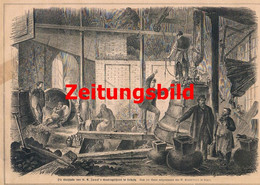 A102 919 - Leipzig Glockengießerei Jauck Glocken Glocke Artikel Von 1869 !! - Autres & Non Classés
