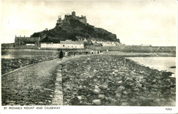 CORNWALL - ST MICHAEL'S MOUNT AND CAUSEWAY ENTRANCE RP Co1123 - St Michael's Mount