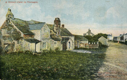CORNWALL - TINTAGEL - A STREET VIEW  Co1166 - Newquay