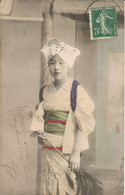 JEUNE FEMME EN TENUE TRADITIONNELLE 1907 - Vietnam