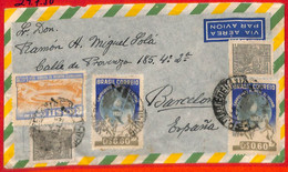 Aa2443 -  BRAZIL  - Postal History - FOOTBALL Stamps On COVER 1950 World Championship - 1950 – Brasil