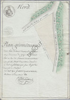GOZEE-MARBAIX - Plan Manuscrit 1811 - Colorié à La Main (V589) - Manuscrits