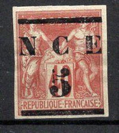 Nvelle CALEDONIE Timbre Poste N°6* Neuf Charnière Forte Sinon TB Cote 40€ - Unused Stamps