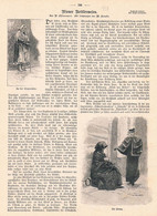A102 957 - Wilhelm Gause Wien Bettlerwesen Bettler Artikel Von 1894 !! - Autres & Non Classés
