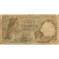 France, 100 Francs, Sully, 1941, 1941-05-21, AB, Fayette:26.51, KM:94 - 100 F 1939-1942 ''Sully''