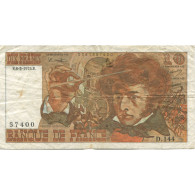 France, 10 Francs, Berlioz, 1975, 1975-02-06, TB+, Fayette:63.8, KM:150b - 10 F 1972-1978 ''Berlioz''