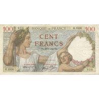 France, 100 Francs, Sully, 1939, 1939-09-28, TTB, Fayette:26.08, KM:94 - 100 F 1939-1942 ''Sully''
