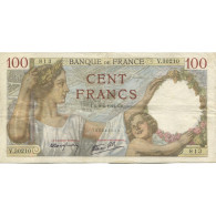 France, 100 Francs, Sully, 1942, 1942-04-02, TTB, Fayette:26.69, KM:94 - 100 F 1939-1942 ''Sully''