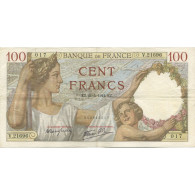 France, 100 Francs, Sully, 1941, 1941-05-21, TTB+, Fayette:26.52, KM:94 - 100 F 1939-1942 ''Sully''