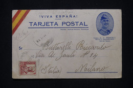 ESPAGNE  - Carte Militaire D'un Soldat Italien Pour L 'Italie En 1937 - L 112829 - 1931-50 Lettres