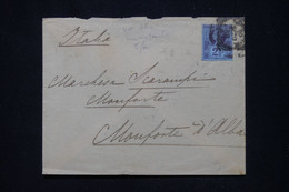 ROYAUME UNI - Enveloppe Pour L 'Italie En 1888 - L 112833 - Lettres & Documents