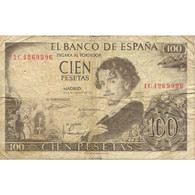 Billet, Espagne, 100 Pesetas, 1965, 1965-11-19, KM:150, B+ - 100 Peseten