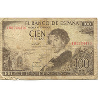 Billet, Espagne, 100 Pesetas, 1965, 1965-11-19, KM:150, AB - 100 Pesetas