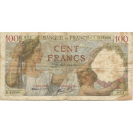 France, 100 Francs, Sully, 1941, 1941-01-30, B, Fayette:26.45, KM:94 - 100 F 1939-1942 ''Sully''