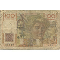 France, 100 Francs, Jeune Paysan, 1946, 1946-09-05, AB, Fayette:28.8, KM:128a - 100 F 1945-1954 ''Jeune Paysan''