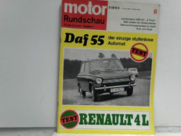 Motor Rundschau: Für Den Tankwart/Ausgabe A, Nr. 8, Daf 55 Der Einzige Stufenlose Automat - Verkehr