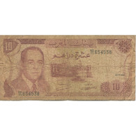 Billet, Maroc, 10 Dirhams, 1970, KM:57a, AB - Morocco