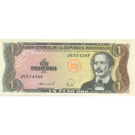 Billet, Dominican Republic, 1 Peso Oro, 1987, KM:126c, NEUF - Dominicana