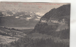 A5681) GRUSS Vom SANATORIUM In WALD 950m über Meer Mit Vrenelisgärtli Und GLÄRNISCH 1909 - Wald