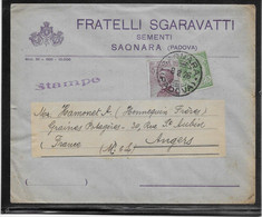 Italie - Lettre - Marcophilie