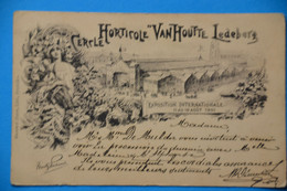 Ledeberg 1901: Exposition Internationale Du Cerche Hoticole "Vanhoutte Ledeberg" Rare - Gent