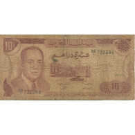 Billet, Maroc, 10 Dirhams, Undated (1985), KM:57a, B - Maroc