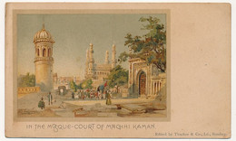 CPA - In The Mosque Court Of Madhhi Kaman - (Inde Britannique) - Lithographie - Inde