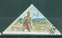 REPUBLIQUE DU CONGO -  N° 34 Oblitéré. TIMBRE-TAXE - Porteur De Courrier. - Other & Unclassified