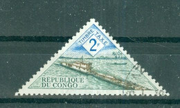 REPUBLIQUE DU CONGO -  N° 39 Oblitéré. TIMBRE-TAXE - Pousseur Fluvial. - Other & Unclassified