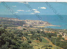 CARTOLINA  TROPEA,VIBO VALENTIA,CALABRIA,PANORAMA,MARE,SOLE,ESTATE,SPIAGGIA,LUNGOMARE,BELLA ITALIA,VIAGGIATA 1975 - Vibo Valentia