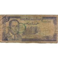 Billet, Maroc, 5 Dirhams, KM:56a, AB - Marocco