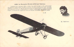 L'aviateur Védrines Sur Monoplan Morane Série J.Hauser 1486 - Piloten