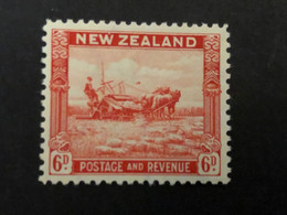 NEW ZEALAND  SG 564  6d Scarlet  MLH* - Ongebruikt