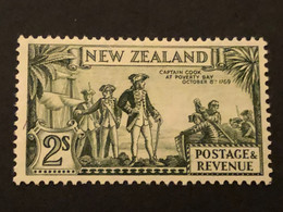 NEW ZEALAND  SG 568 2s Olive Green  MLH* - Unused Stamps