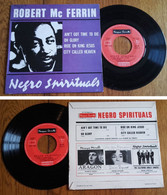RARE French EP 45t RPM BIEM (7") ROBERT Mc FERRIN W/ The CALIFORNIA JUBILEE SINGERS (1965) - Soul - R&B