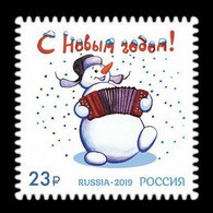 RUSSIE/RUSSIA/RUSSLAND/ROSJA 2019 MI.2799I** ,ZAG.2577,YVERT.    New Year MNH ** - Ungebraucht