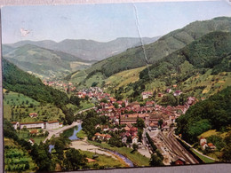 Luftkurort Wolfach Panorama Card To Belgium - Ed Gebr. Metz - See Scans For Stamps And Eventually Slogan Cancellations - Wolfach