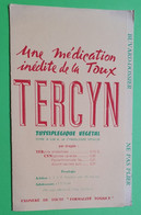 Buvard 1036 - Laboratoire - TERCYN 1 - Etat D'usage : Voir Photos - 13.5x21.5 Cm Fermé Environ - Années 1950 - Produits Pharmaceutiques