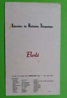 Buvard 1039 - Laboratoire - ELERTE 2 Rouge - Etat D'usage : Voir Photos - 13x21 Cm Fermé Environ - Années 1950 - Produits Pharmaceutiques