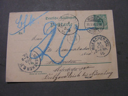 Minden 1896 - Enteros Postales