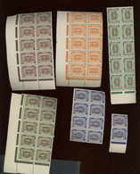 10 X Taxes 15b:19b.  Cote 17,50 Euros. Très Frais - Unused Stamps