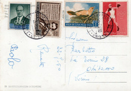 FRANCOBOLLI - SAN MARINO  - STORIA POSTALE - Cartas & Documentos